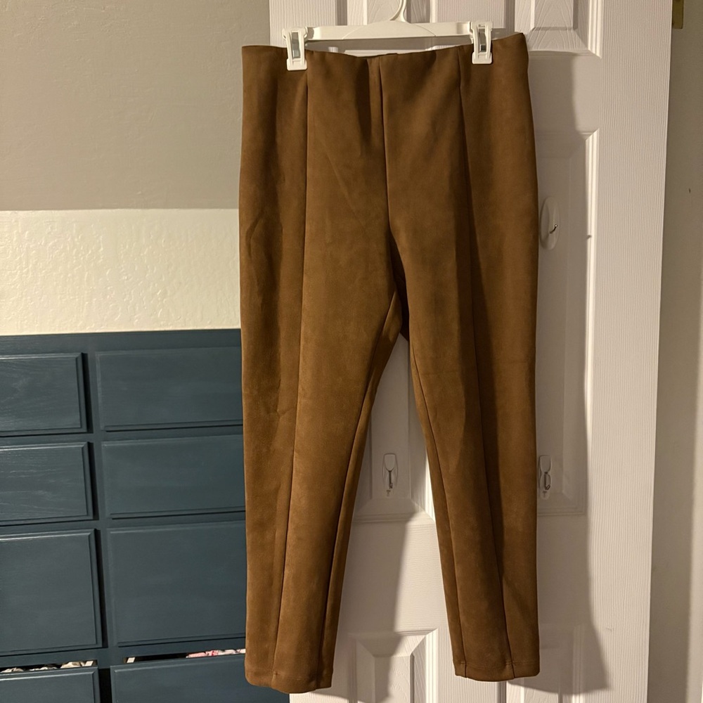 NWT Loft Suede Pants - Picture 5 of 9